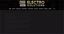 Desktop Screenshot of electro-solutions.be